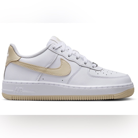 Nike Shoes - NIB Nike White and Khaki Air Force 1